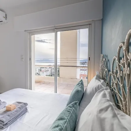 Апартаменты 72 Mar - Stunning 2-bedroom Rooftop With Sea View - Parking Канны